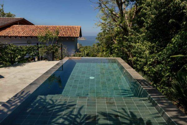 ocean view from pool at villa eden