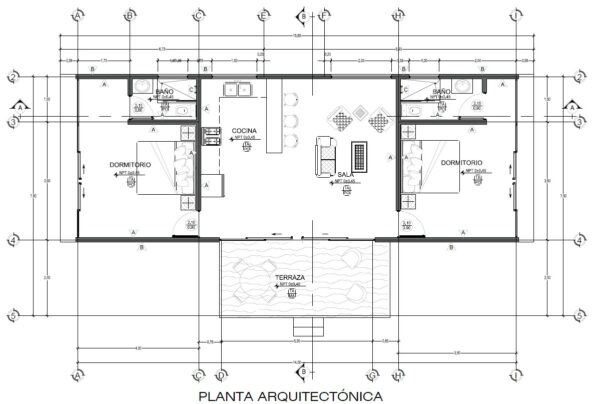 Casa Beratna Layout design